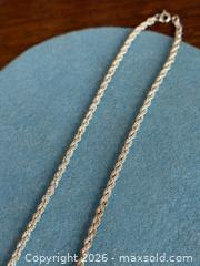MaxSold Auction: Vintage Sterling Silver 'Rope' Chain - Hamilton (Ontario, Canada) SELLER MANAGED Estate Sale Online Auction - Gertrude Street