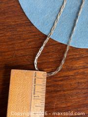 MaxSold Auction: Vintage Sterling Silver 'Weave' Necklace - Hamilton (Ontario, Canada) SELLER MANAGED Estate Sale Online Auction - Gertrude St.