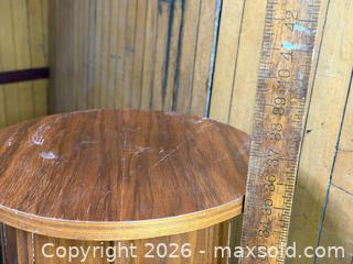 MaxSold Auction: Vintage Wood Pedestal - Hamilton (Ontario, Canada) SELLER MANAGED Estate Sale Online Auction - Gertrude Street