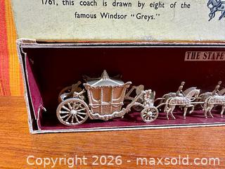 MaxSold Auction: Vtg 1953 Britains "Her Majesty's State Coach" Toy In original Box - Hamilton (Ontario, Canada) SELLER MANAGED Estate Sale Online Auction - Gertrude Street