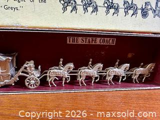 MaxSold Auction: Vtg 1953 Britains "Her Majesty's State Coach" Toy In original Box - Hamilton (Ontario, Canada) SELLER MANAGED Estate Sale Online Auction - Gertrude Street