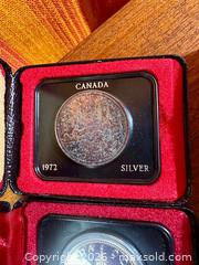 MaxSold Auction: Vtg 1972 and 1975 Canada Silver Dollars - Hamilton (Ontario, Canada) SELLER MANAGED Estate Sale Online Auction - Gertrude Street