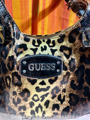 MaxSold Auction: Vtg GUESS Leopard Print Purse Handbag - Hamilton (Ontario, Canada) SELLER MANAGED Estate Sale Online Auction - Gertrude Street