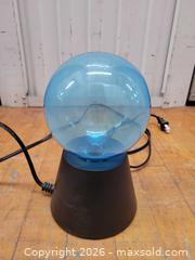 MaxSold Auction: Electrostatic Blue Globe Plasma Lamp with Black Base - Hamilton (Ontario, Canada) SELLER MANAGED Reseller Online Auction - East Avenue North