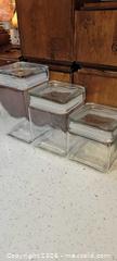 MaxSold Auction: Set of 3 MCM Glass Storage Jars - Hamilton (Ontario, Canada) SELLER MANAGED Reseller Online Auction - East Avenue North