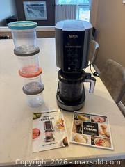 MaxSold Auction: Ninja Creami Ice Cream & Frozen Dessert Maker, Silver/Black - Pickering (Ontario, Canada) SELLER MANAGED Downsizing Online Auction -  Foleyet Crescent