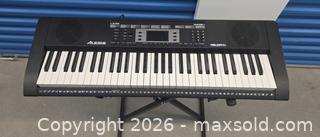 MaxSold Auction: Alexis Melody 61 keyboard and stand - Toronto (Ontario, Canada) SELLER MANAGED Estate Sale Online Auction -  Saunders Road