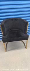 MaxSold Auction: Gold Holly accent chair - Toronto (Ontario, Canada) SELLER MANAGED Estate Sale Online Auction -  Saunders Road