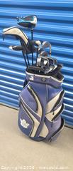 MaxSold Auction: Left handed TaylorMade golf club set with Toronto Maple Leaf bag - Toronto (Ontario, Canada) SELLER MANAGED Estate Sale Online Auction -  Saunders Road