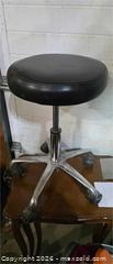 MaxSold Auction: Like New  Leather Rolling Stool  - Toronto (Ontario, Canada) SELLER MANAGED Estate Sale Online Auction -  Saunders Road