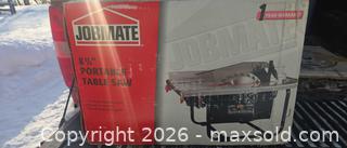 MaxSold Auction: New Job mate 8 1/4 portable table saw - Toronto (Ontario, Canada) SELLER MANAGED Estate Sale Online Auction -  Saunders Road