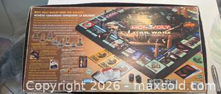 MaxSold Auction: Star Wars Episode 1 Monopoly board game - Toronto (Ontario, Canada) SELLER MANAGED Estate Sale Online Auction -  Saunders Road
