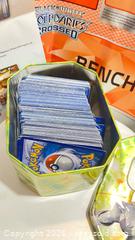 MaxSold Auction: Vintage Unsorted Pokemon Tin Card Game  - Toronto (Ontario, Canada) SELLER MANAGED Estate Sale Online Auction -  Saunders Road