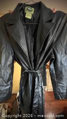MaxSold Auction: Xl Ladies Long Trench Coat w/tie on  - Toronto (Ontario, Canada) SELLER MANAGED Estate Sale Online Auction -  Saunders Road