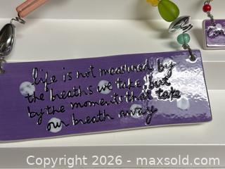 MaxSold Auction: Department 56 Sandra Magsamen Collection Ceramic Plaques - Campbell (California, USA) SELLER MANAGED Downsizing Online Auction - Dell Avenue 