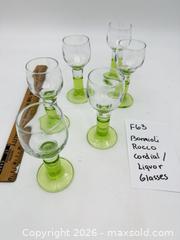 MaxSold Auction: Bormioli Rocco Cordial / Liquor Glasses - Bremerton (Washington, USA) SELLER MANAGED Estate Sale Online Auction - Burwell Street