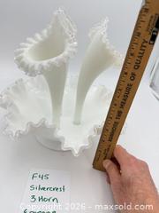 MaxSold Auction: Silvercrest 3 Horn Epergne - Bremerton (Washington, USA) SELLER MANAGED Estate Sale Online Auction - Burwell Street