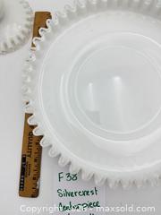 MaxSold Auction: Silvercrest Centerpiece and Candleholders  - Bremerton (Washington, USA) SELLER MANAGED Estate Sale Online Auction - Burwell Street