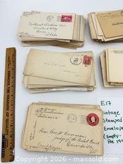 MaxSold Auction: Vintage Stamped Envelopes - pre 1940 - Bremerton (Washington, USA) SELLER MANAGED Estate Sale Online Auction - Burwell Street