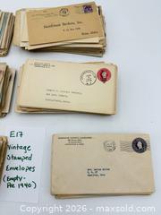 MaxSold Auction: Vintage Stamped Envelopes - pre 1940 - Bremerton (Washington, USA) SELLER MANAGED Estate Sale Online Auction - Burwell Street