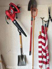 MaxSold Auction: Garden/Yard Tools Lot — Shovel, Rakes, Shears, Broom, Blower - Surprise (Arizona, USA) PARTNER MANAGED Estate Sale Online Auction - W Tuscany Way