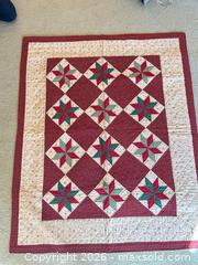 MaxSold Auction: Set of 3 Hand-Quilted Cotton Patchwork Quilts - Surprise (Arizona, USA) PARTNER MANAGED Estate Sale Online Auction - W Tuscany Way