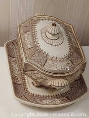 MaxSold Auction: 19th Century Brownhills Pottery Tureen - Nanaimo (British Columbia, Canada) SELLER MANAGED Downsizing Online Auction - Fillinger Crescent