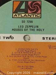 MaxSold Auction: Led Zeppelin "Houses of the Holy" Vinyl Record  - Nanaimo (British Columbia, Canada) SELLER MANAGED Downsizing Online Auction - Fillinger Crescent