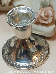 MaxSold Auction: Sterling Silver Candle Holders  - Nanaimo (British Columbia, Canada) SELLER MANAGED Downsizing Online Auction - Fillinger Crescent