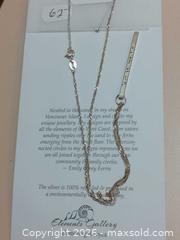 MaxSold Auction: Two Sterling Silver Hallmarked 925 Necklaces - Nanaimo (British Columbia, Canada) SELLER MANAGED Downsizing Online Auction - Fillinger Crescent