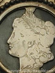 MaxSold Auction: Vintage Morgan Silver Dollar Belt Buckle - Nanaimo (British Columbia, Canada) SELLER MANAGED Downsizing Online Auction - Fillinger Crescent