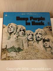 MaxSold Auction: Vintage Vinyl "Deep Purple In Rock" LP - Nanaimo (British Columbia, Canada) SELLER MANAGED Downsizing Online Auction - Fillinger Crescent