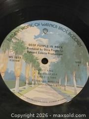 MaxSold Auction: Vintage Vinyl "Deep Purple In Rock" LP - Nanaimo (British Columbia, Canada) SELLER MANAGED Downsizing Online Auction - Fillinger Crescent