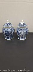 MaxSold Auction: Blue and White Ginger Jars - Surrey (British Columbia, Canada) PARTNER MANAGED Downsizing Online Auction - 16 Avenue