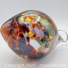 MaxSold Auction: Hand-Blown Art Glass Friendship Ball Teardrop Form - St. Catharines (Ontario, Canada) SELLER MANAGED Reseller Online Auction - Winfield Court