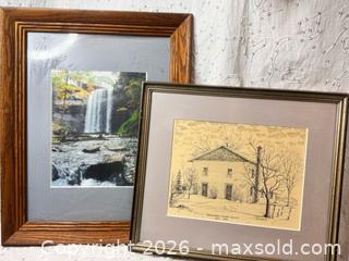 MaxSold Auction: Local Decew/Thorold Framed Photo and Pencil Sketch - St. Catharines (Ontario, Canada) SELLER MANAGED Reseller Online Auction - Winfield Court