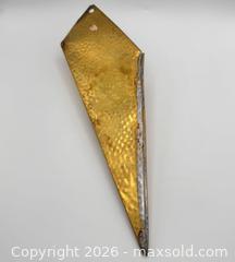 MaxSold Auction: Mid-century brass wall match pocket, c. 1960s - St. Catharines (Ontario, Canada) SELLER MANAGED Reseller Online Auction - Winfield Court