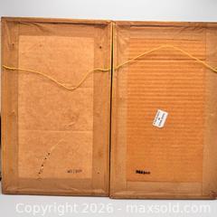 MaxSold Auction: Vintage Costa Rica Handmade Straw Art Pair  - St. Catharines (Ontario, Canada) SELLER MANAGED Reseller Online Auction - Winfield Court