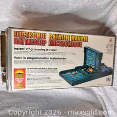 MaxSold Auction: Vintage First Release Electronic Battleship  - St. Catharines (Ontario, Canada) SELLER MANAGED Reseller Online Auction - Winfield Court