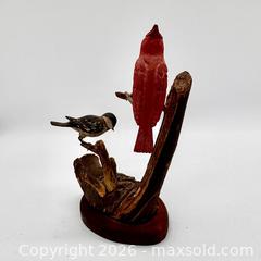 MaxSold Auction: Vintage Hand-Carved Folk Art Bird Sculpture Signed H. Fournier ‘86 - St. Catharines (Ontario, Canada) SELLER MANAGED Reseller Online Auction - Winfield Court