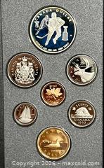 MaxSold Auction: 1993 RCM Silver Proof Coin Set - Oshawa (Ontario, Canada) SELLER MANAGED Downsizing Online Auction - Coyston Drive