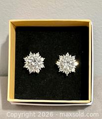 MaxSold Auction: 2CT White Moissanite Multi-Stone Earrings, Marked 925 - Oshawa (Ontario, Canada) SELLER MANAGED Downsizing Online Auction - Coyston Drive