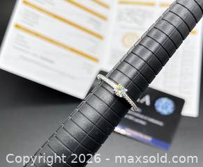 MaxSold Auction: .30CT Moissanite Ring, Marked 925, GRA - Oshawa (Ontario, Canada) SELLER MANAGED Downsizing Online Auction - Coyston Drive
