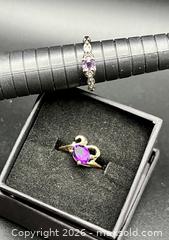 MaxSold Auction: Amethyst Rings - Oshawa (Ontario, Canada) SELLER MANAGED Downsizing Online Auction - Coyston Drive