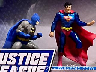 MaxSold Auction: DC JUSTICE LEAGUE SuperMan, BatMan, Wonder Woman and The Joker Mini Figures - Oshawa (Ontario, Canada) SELLER MANAGED Downsizing Online Auction - Coyston Drive