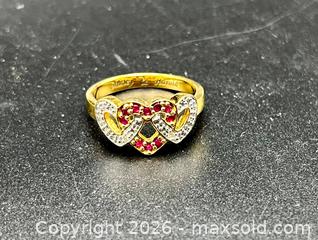 MaxSold Auction: Vintage Triple Heart Gold Ring, Engraved - Oshawa (Ontario, Canada) SELLER MANAGED Downsizing Online Auction - Coyston Drive