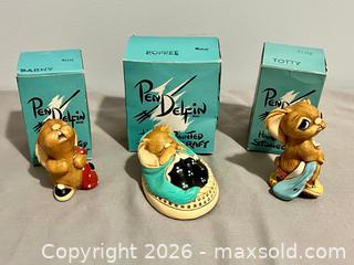MaxSold Auction: Vintage UK Pen Delfin Hand Painted Stonecraft Bunny Figures - Oshawa (Ontario, Canada) SELLER MANAGED Downsizing Online Auction - Coyston Drive