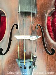 MaxSold Auction: 4/4 Full-Size Violin, Unknown Maker - Los Angeles (California, USA) PARTNER MANAGED Estate Sale Online Auction - Thurston Circle