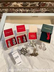 MaxSold Auction: 8 Sterling Silver (2 pieces confirmed) & Metal Christmas Ornaments, Reed & Barton - Los Angeles (California, USA) PARTNER MANAGED Estate Sale Online Auction - Thurston Circle