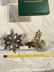 MaxSold Auction: 8 Sterling Silver (2 pieces confirmed) & Metal Christmas Ornaments, Reed & Barton - Los Angeles (California, USA) PARTNER MANAGED Estate Sale Online Auction - Thurston Circle